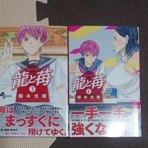 龍と苺3巻・4巻 柳本光晴 初版