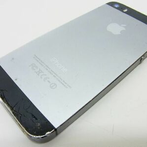 1円★Apple アップル★iPhone 5s Space Gray アイフォン【A1453】スベースグレー★DOCOMO★動作確認済・難あり★付属品なし★12GB★携帯の画像2