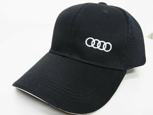 非売品★Audi アウディ★フォーリングス メッシュキャップ【本物保証】ブラック★入手困難★男女兼用★レア★SQ5 Q5 A4 RS4 S4 Q8 Q7 A3 RS