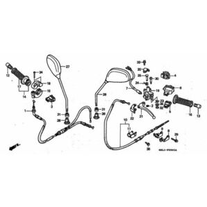 AF35 マスターシリンダーレベル窓 φ18 ライブディオ ZX ブレーキマスター 点検窓 AF28 ニッシン サイトグラス NSR 50 80 NS-1 .ma6sの画像5