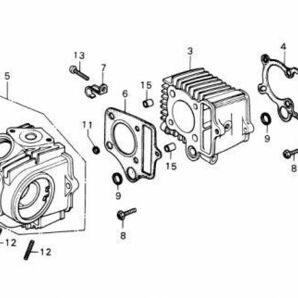 ST50 純正 エアエレメント ST70 DAX 旧ダックス 6v K1、K2、K3 エアクリーナー フィルター Z50M モンキー Z50A ホンダ Z50Z .098の画像4