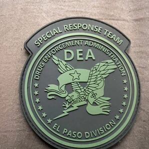 DEA DEA SRT パッチ PVC FBI ATF US LE 装備の画像4