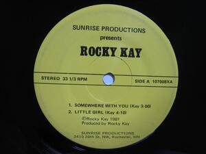 【EP】 ROCKY KAY / SUNRISE PRODUCTIONS PRESENTS ROCKY KAY US盤 ロッキー・ケイ