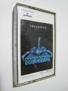 [ кассетная лента ] SCORPIONS / LOVE DRIVE US версия Scorpion z Rav * Drive MICHAEL SCHENKER