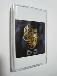 【カセットテープ】 THE ALLMAN BROTHERS BAND / A DECADE OF HITS 1969-1979 US版 オールマン・ブラザーズ・バンド コレクション　