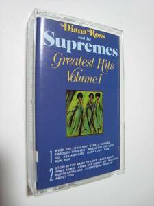 【カセットテープ】 DIANA ROSS AND THE SUPREMES / GREATEST HITS VOLUME I US版 ダイアナ・ロス＆シュープリームス