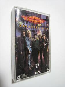 [ кассетная лента ] NIGHT RANGER / GREATEST HITS US версия Night * Ranger серый тест *hitsu