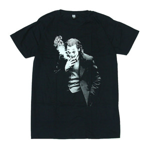 ジョーカー ホアキン・フェニックス JOKER 映画Tシャツ ストリート系 デザインTシャツ おもしろTシャツ メンズ 半袖★tsr0486-blk-m
