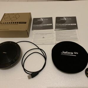 Jabra Speak 510 MS マイクロソフト認定スピーカーフォン Web会議 エコーキャンセラー内蔵 Bluetooth接続 USB接続 7510-109の画像1