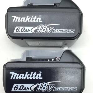 【領収書発行可】☆[未使用]Makita/マキタ 18v6.0Ah リチウムイオンバッテリー BL1860B 【2個セット】 [ITXI3EE121IO]の画像2