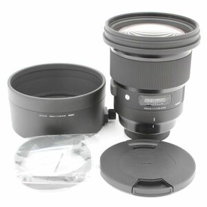 ★新品級★ SIGMA 105mm F1.4 DG HSM Art シグマ用 シグマSAマウント