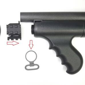 マルゼン/S&T CA870/M870対応 フロント20㎜レール(トリプル Ver.)の画像6