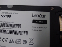 ■ SSD ■ 512GB （4700時間）　正常判定　Lexar NS100　送料無料_画像3