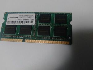 【73】≪管⑮b≫ 8GB　PC3L-12800S　Panram　白ラベル　200D38G628,NB,K25BLFL　中級者用　送料無料