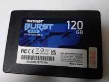 ■ SSD ■ 120GB （234時間）　正常判定　Patriot BURST ELITE　送料無料_画像1