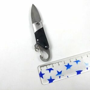 折り畳みサバイバルナイフ 万能ナイフ ステンレス カラビナ キャンプ Sの画像7