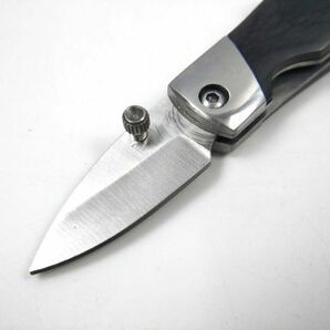 折り畳みサバイバルナイフ 万能ナイフ ステンレス カラビナ キャンプ Sの画像4