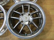 深リム WORK マイスター S2R RYVER/センターキャップ付き ホイール 4本 4H-100 14インチ 5J+35 シビック CR-X ワゴンR アルトワークス ミラ_画像2