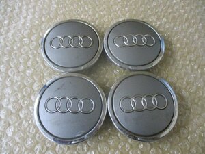 AUDI アウディ 純正 アルミホイール用 センターキャップ 中古４個/４枚