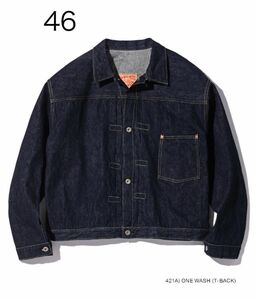 SC19008T 46 13.5oz. BLUE DENIM BLOUSE S1943 MODEL T-BACK Tバック