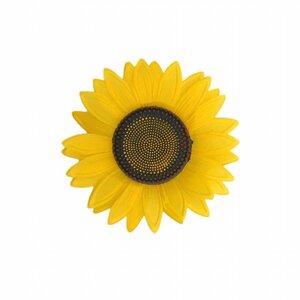 pompon sunflower. shape artificial flower keep hand rubber attaching 2 piece set (22cm) DJ2102