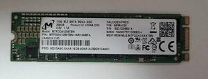 M.2 SATA SSD256GB MICRON MTFDDAV256TBN M.2 SSD SSD256GB M.2 256GB MGF 2280 動作確認済 中古品 送料無料 