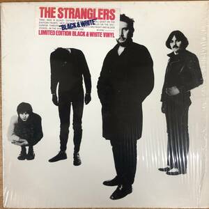 LPレコード：Stranglers Black And White：Gray MarbledカラーUS盤：Limited Edition：Promo盤：Punk：A&M Records 