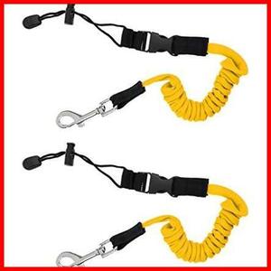 Dovewill 2 piece yellow ..140cm kayak canoe paddle Lee shu fishing rod paul (pole) coil strap code Thai rope 