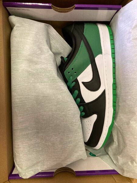 ［国内正規品］Nike SB Dunk Low Pro "Black and Classic Green" 28.5cm 新品