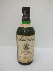 ★希少　古酒 Ballantine's バランタイン 17年 750ml FINEST BLENDED★（４８５５）