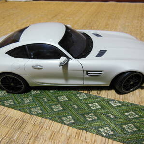 オートアート Aa 1/18 メルセデス AMG GT S ホワイト 76311 コンポジットモデル*箱なし・加工箇所あり 美品*の画像5