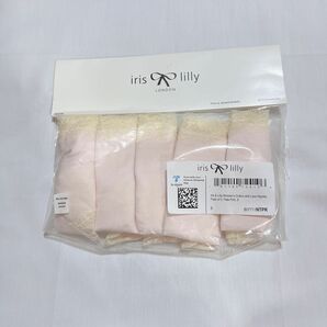 Iris Lilly レース ショーツ ピンク 5枚入