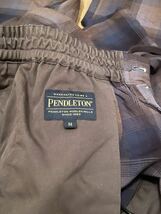 ペンドルトン × ビームス コラボ オンブレチェックイージーパンツ レーヨン素材 サイズM PENDLETON BEAMS_画像6