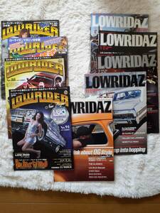 ローライダーマガジン　LOWRIDAZ　9冊