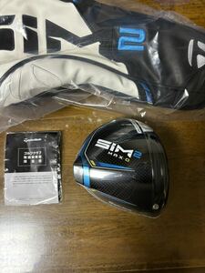 ★★送料無料 新品★★TaylorMade テーラーメイド SIM2 MAX D ドライバー 【10.5°】純正ヘッドカバー付属 国内正規品 保証書付属