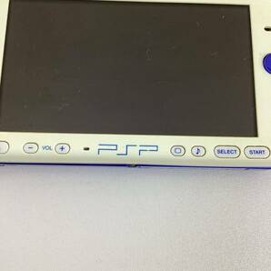 SONY PSP3000 ブルー ソニー バッテリー無し ゲーム機本体 プレーステーションポータブル #18560の画像2