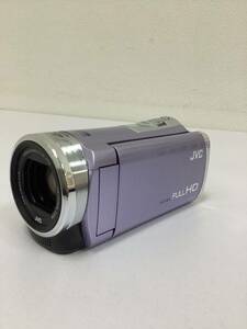 JVCケンウッド GZ-HM33-V　ビデオカメラ VIDEO　CAMERA　40ｘDPTICAL 充電器なし BACK ILLUMINATED CMOS バッテリｘ2個♯18613