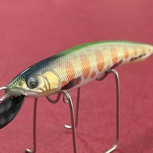 ハンドメイドミノー sparkle lures 山女魚85F フローティング 5.5g #2の画像1