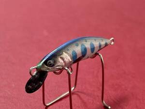 ハンドメイドミノー sparkle lures 山女魚50s シンキング3.5g パール パーマークブルー