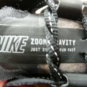 NIKE ナイキ ZOOM-GRAVITY 極上 メンズ27.5cm ランニングシューズ 超軽量運動靴 SLV/BLK 陸上 マラソン ジョギング ウォーキングの画像9