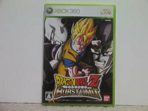 ■■ 即決!! Xbox360 ドラゴンボールZ バーストリミット／Dragon Ball Z Burst Limit■■