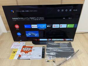 【引取限定】SONY BRAVIA KJ-55A9G 55V型 4K有機ELテレビ ブラビア【ジャンク品】