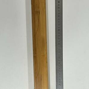 訳あり 竹製 浮き箱 全長約47cm 奥行約5cm 391g tkhako47wk ウキ箱の画像1