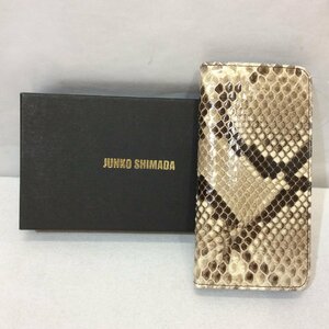 未使用49AV JUNKO SHIMADA ヘビ革 iPhoneケース 6/6S/7 アイフォーンケース☆ [クリックポスト可]