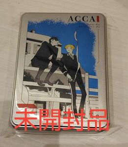 ACCA13区監察課 ミュージアム　チョコクランチ缶　未開封　アクリルコースター