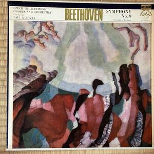▲クレツキ ベートーヴェン 交響曲 第9番＆序曲 スプラフォン 2枚組