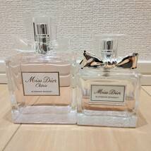 クリスチャンディオール Miss Dior ミスディオール ブルーミングブーケ 香水２点セット 100ml／50ml 中古品 １点はほぼ満量◆19348・21473_画像1