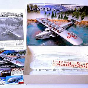 ヨーデル 絶版 1/144 ドルニエ Do-X 飛行艇 水上旅客機 プラモデル 未使用 未組立 稀少の画像5