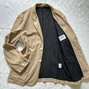 XL corresponding TAKEO KIKUCHI COLLECTION Takeo Kikuchi collection tailored jacket Anne navy blue jacket summer jacket beige 2B