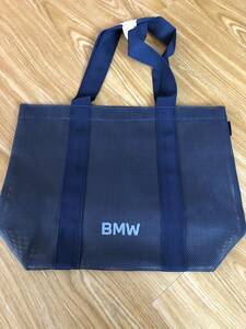 BMW Novelty mesh tote bag new goods * unused goods 